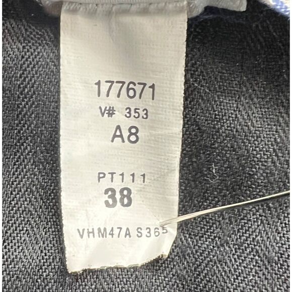 Lands End Pants Mens 38 Gray Wool Traditional Fit Pleated Comfort Waist Cuffed - Picture 13 of 14